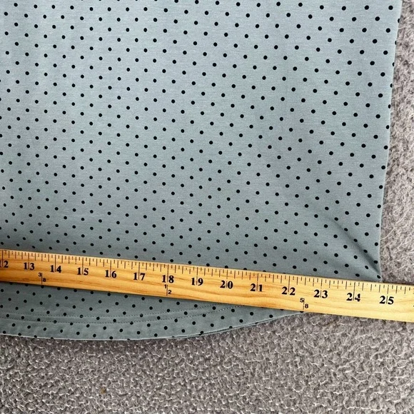 BYLT Polo Shirt Mens Size 2XL Gray Polka Dot Golf Casual Short Sleeve Stretch - Picture 7 of 16